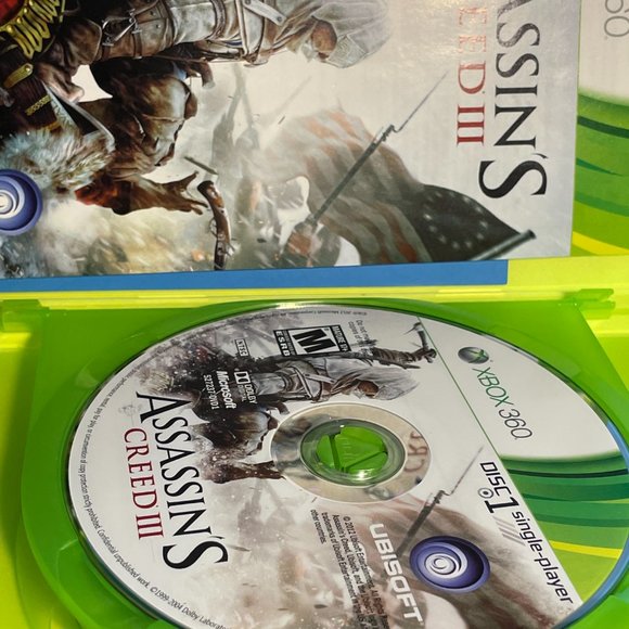 Assassins Creed III Xbox 360 Complete in Box - Picture 3 of 3